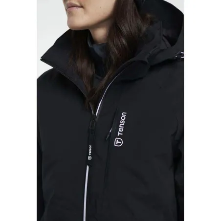 TENSON CORE SKI JACKET WOMEN Black | Зимно ски/сноуборд яке