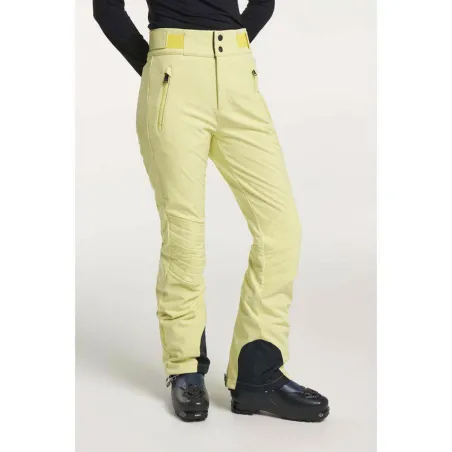 TENSON GRACE SOFTSHELL SKI PANTS WOMAN Light Yellow  | Зимен ски/сноуборд панталон
