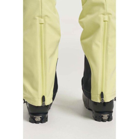 TENSON GRACE SOFTSHELL SKI PANTS WOMAN Light Yellow  | SNOW PANTS