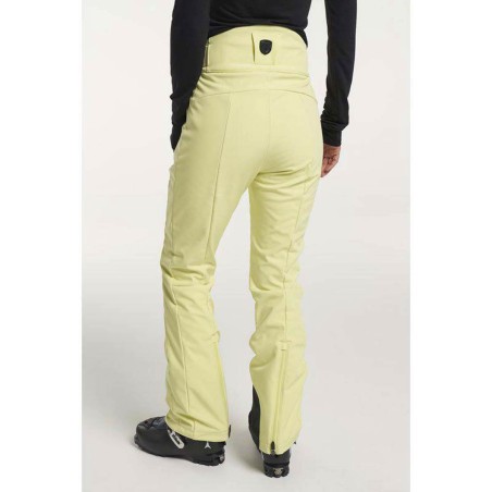 TENSON GRACE SOFTSHELL SKI PANTS WOMAN Light Yellow  | SNOW PANTS