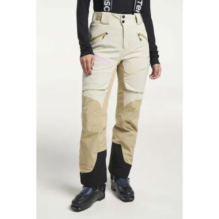 TENSON AERISMO SKI PANTS WOMEN Light Beige | Зимен ски/сноуборд панталон