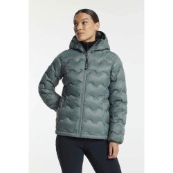 TENSON TXLITE SHIBUI HOOD DOWN PUFFER WOMAN Grey Green | Зимно ски/сноуборд яке
