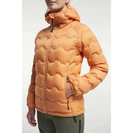 TENSON TXLITE SHIBUI HOOD DOWN PUFFER WOMAN Apricot | HIKING AND TREKKING JACKETS