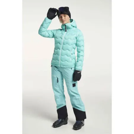 TENSON TXLITE SHIBUI HOOD DOWN PUFFER WOMAN Light Turqouise | Зимно ски/сноуборд яке