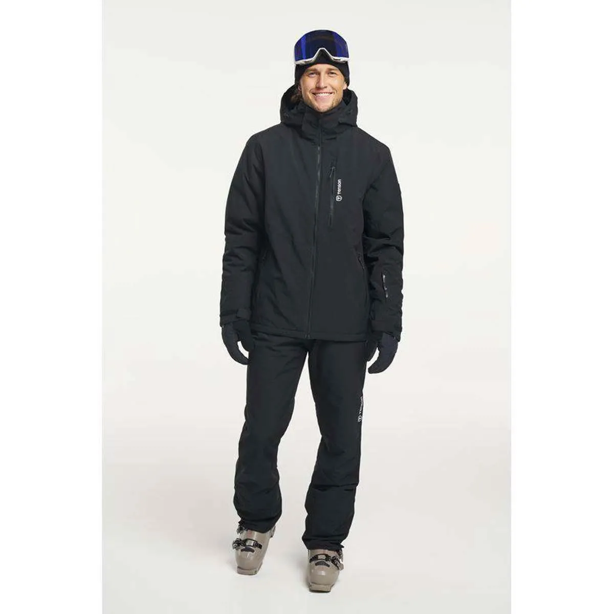 TENSON BRENDON SKI JACKET MEN Black | Зимно ски/сноуборд яке