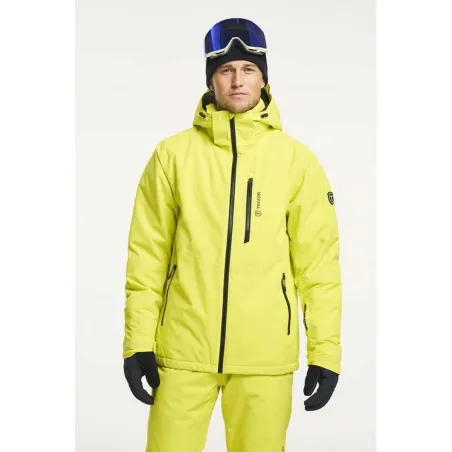 TENSON BRENDON SKI JACKET MEN Light Yellow | Зимно ски/сноуборд яке