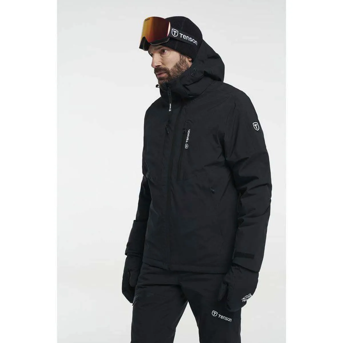 TENSON CORE SKI JACKET MEN Black | Зимно ски/сноуборд яке