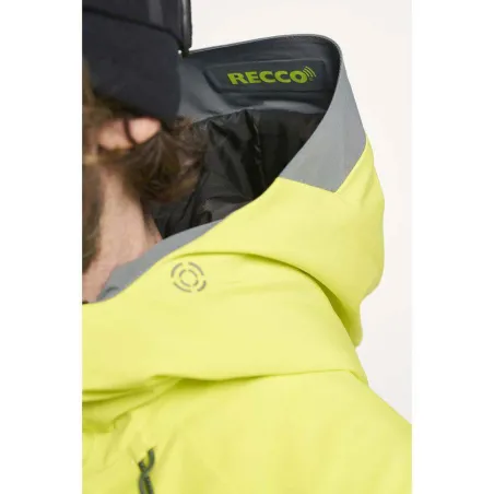 TENSON AERISMO SKI JACKET MEN Light Yellow | Зимно ски/сноуборд яке
