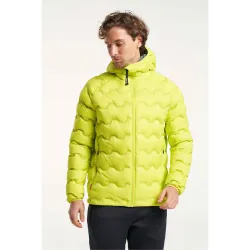 TENSON TXLITE SHIBUI HOOD DOWN PUFFER MEN Light Yellow | HIKING AND TREKKING JACKETS