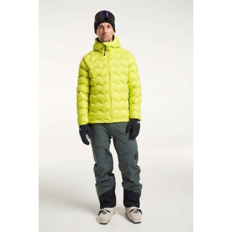 TENSON TXLITE SHIBUI HOOD DOWN PUFFER MEN Light Yellow | HIKING AND TREKKING JACKETS