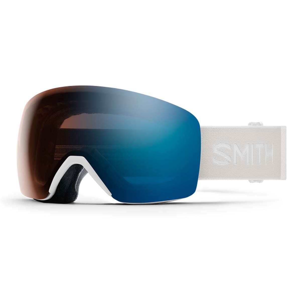 SMITH SQUAD S white vapor | S3-S1 CHROMAPOP PRO Photochromic Blue Mirror | ски & сноуборд маска SMITH SQUAD S white vapor | S3-S1 CHROMAPOP PRO Photochromic Blue Mirror | ски & сноуборд маска