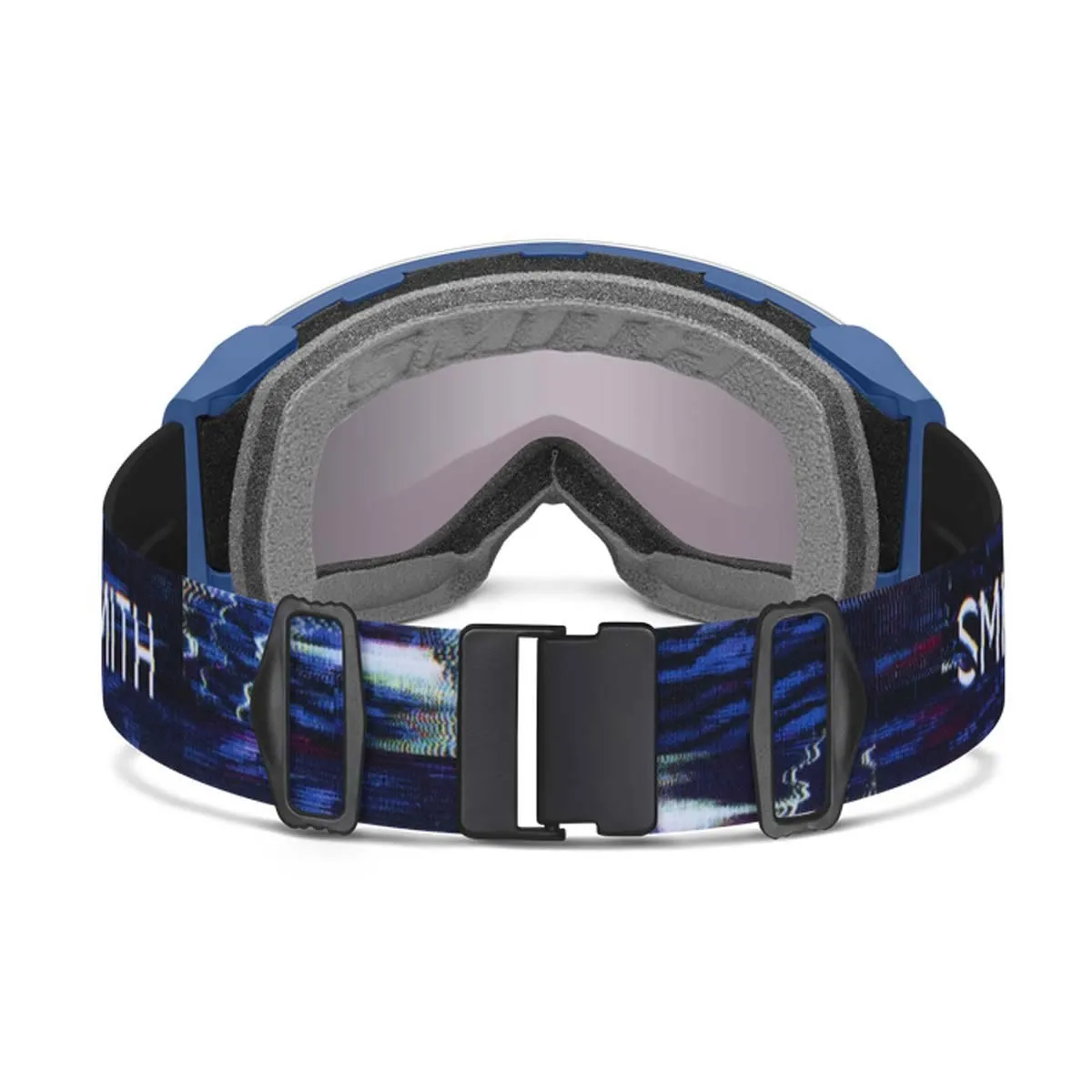 SMITH 4D MAG true blue glitch | S2 CHROMAPOP Everyday Blue Mirror | ski & snowboard goggle