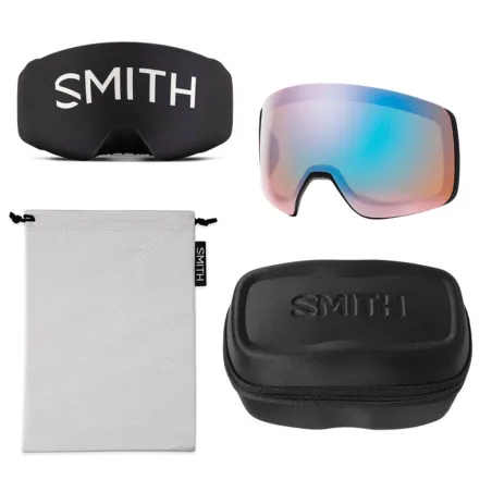 SMITH 4D MAG black | S3 CHROMAPOP Sun Blue Mirror | ски & сноуборд маска