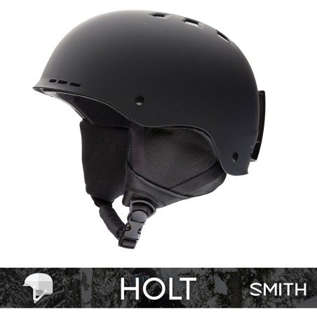 SMITH HOLT matte black | ски & сноуборд каска