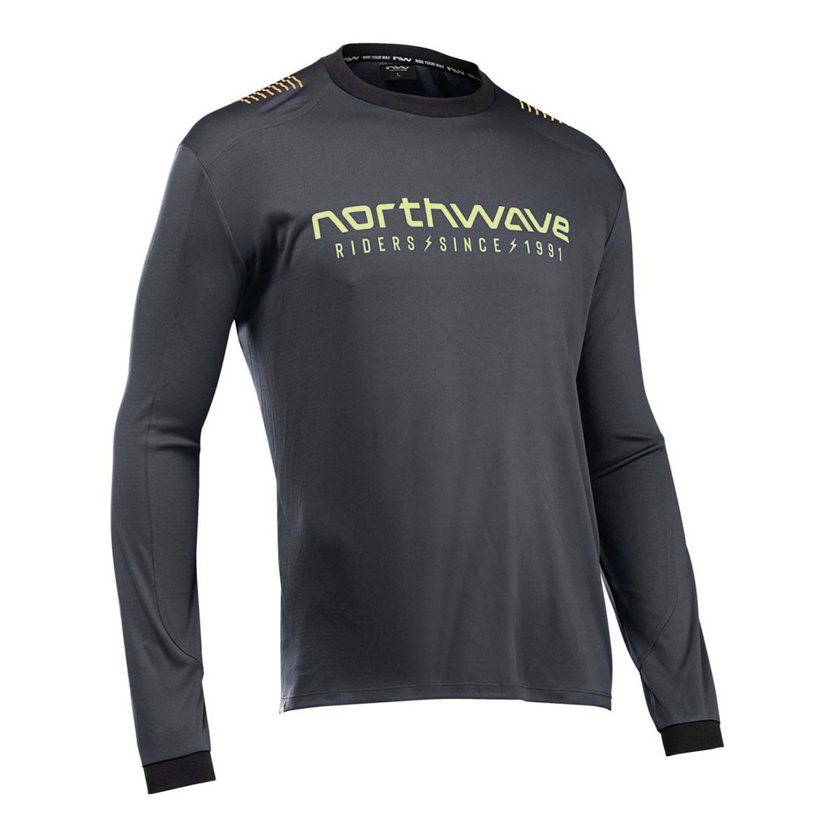 NORTHWAVE SHARP JERSEY black/cool matcha | Зимно Вело Джърси NORTHWAVE SHARP JERSEY black/cool matcha | Зимно Вело Джърси