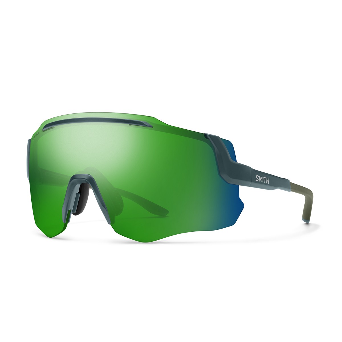 SMITH MOMENTUM MATTE STONE / MOSS ChromaPop Green Mirror | Слънчеви очила