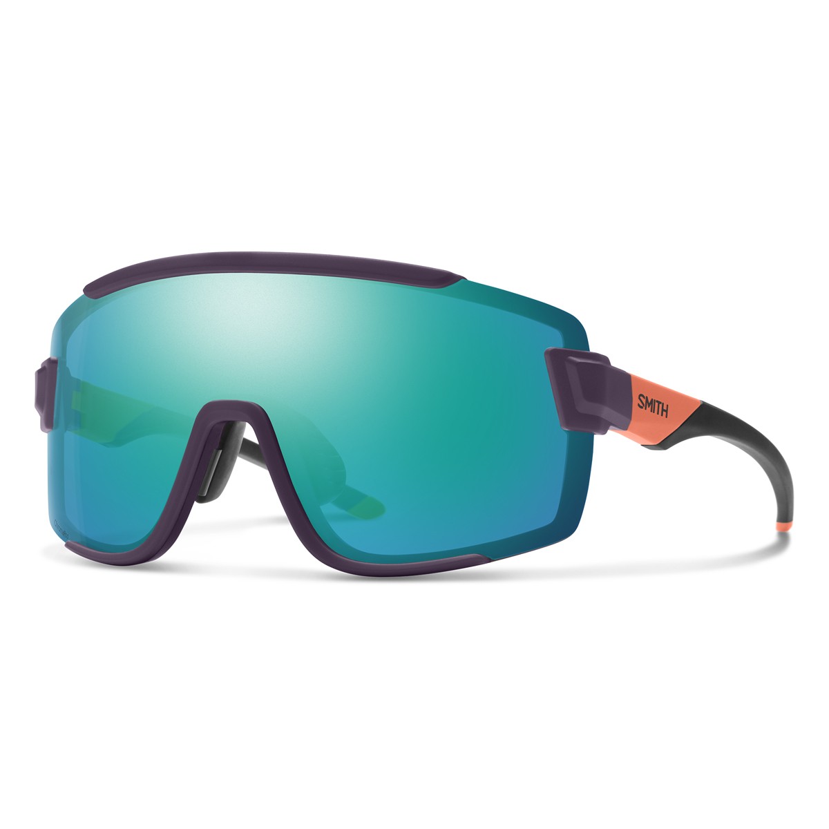 SMITH WILDCAT Matte Purple / Cinder / HI VIZ ChromaPop Opal Mirror | Слънчеви очила