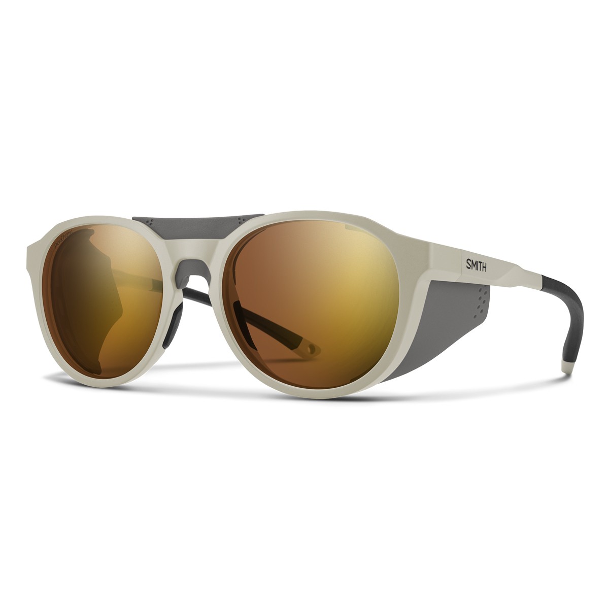 SMITH VENTURE Matte Bone ChromaPop Glacier Photochromic Copper To Gray Gold Mirror | Слънчеви очила SMITH