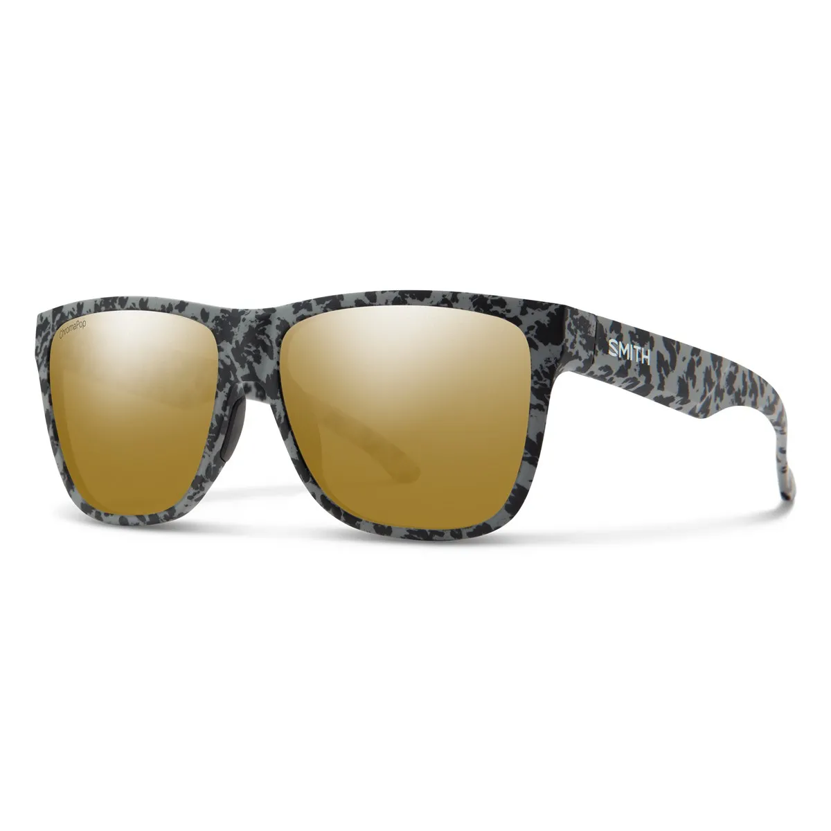 SMITH LOWDOWN XL 2 Matte Gray Marble ChromaPop Polar Bronze Mirror | SMITH sunglasses