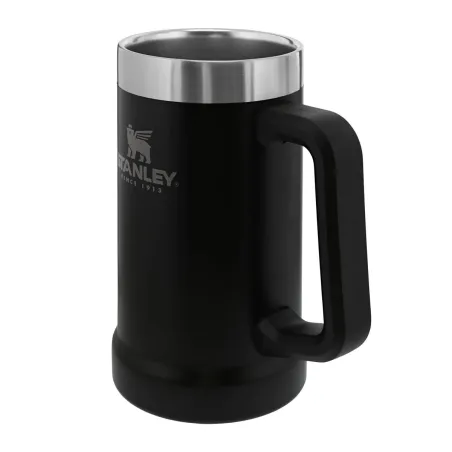 STANLEY THE BIG GRIP BEER STEIN .70L / 24OZ Matte Black Pebble