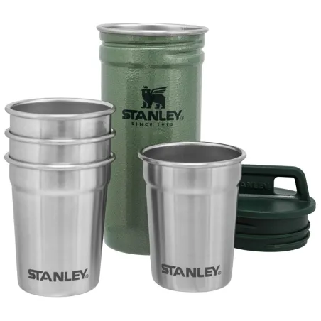 STANLEY THE NESTING SHOT GLASS SET Hammertone Green
