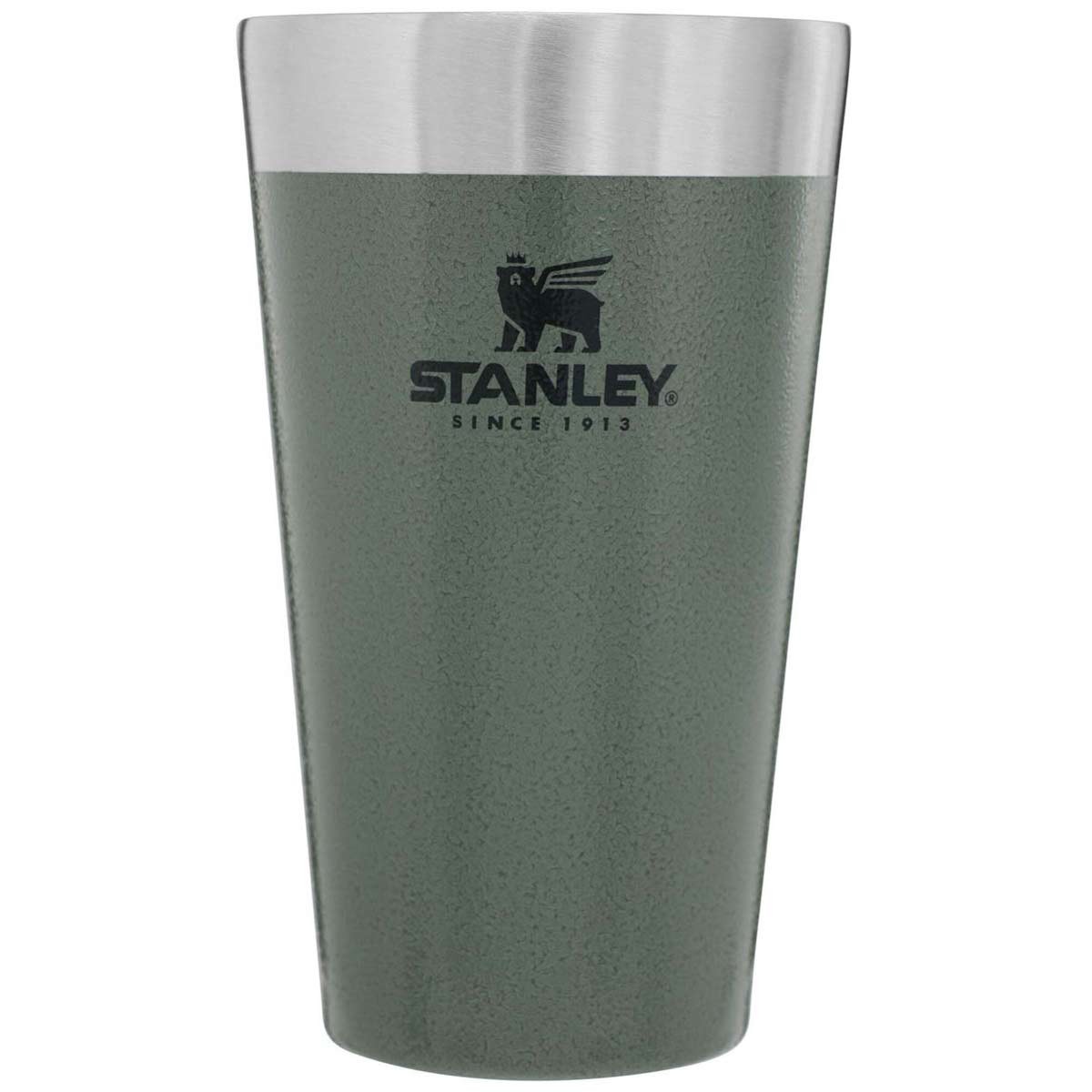 STANLEY THE STACKING BEER PINT .47L / 16OZ Hammertone Green