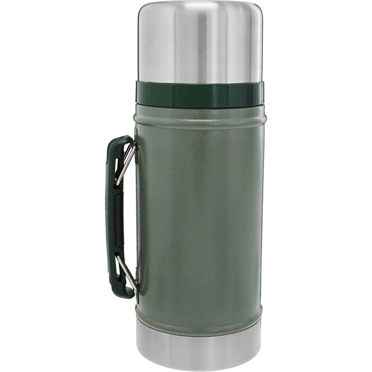 STANLEY THE LEGENDARY CLASSIC FOOD JAR .70L / 24OZ Hammertone Green STANLEY THE LEGENDARY CLASSIC FOOD JAR .70L / 24OZ Hammertone Green