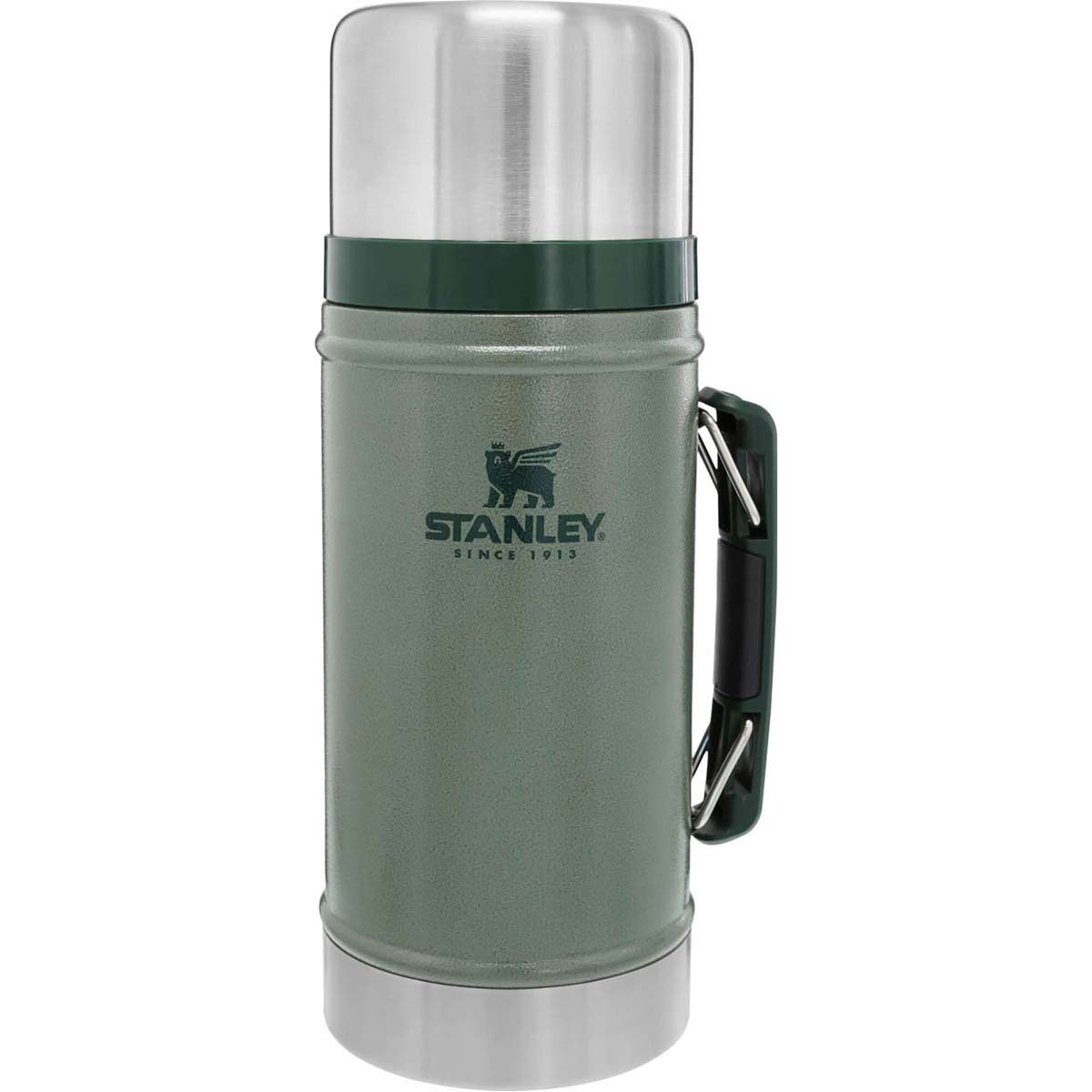 STANLEY THE LEGENDARY CLASSIC FOOD JAR .70L / 24OZ Hammertone Green STANLEY THE LEGENDARY CLASSIC FOOD JAR .70L / 24OZ Hammertone Green