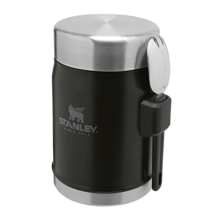 STANLEY THE LEGENDARY FOOD JAR + SPORK 14OZ / .4L Matte Black Pebble