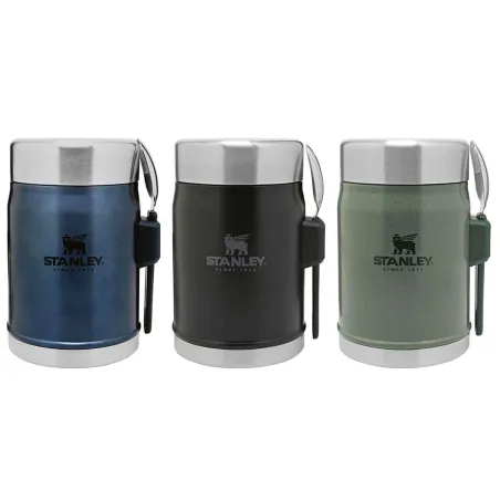 STANLEY THE LEGENDARY FOOD JAR + SPORK 14OZ / .4L Matte Black Pebble