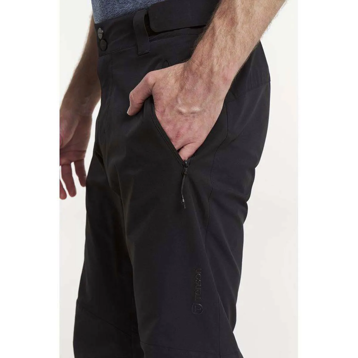 TENSON Txlite Stretch Pants Men Black | Мъжки туристически дълъг панталон