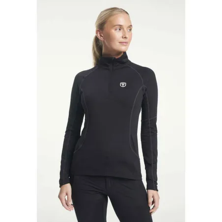 TENSON Txlite Half  Zip Women Black | Women Outdoor Midlayers & Hoodies