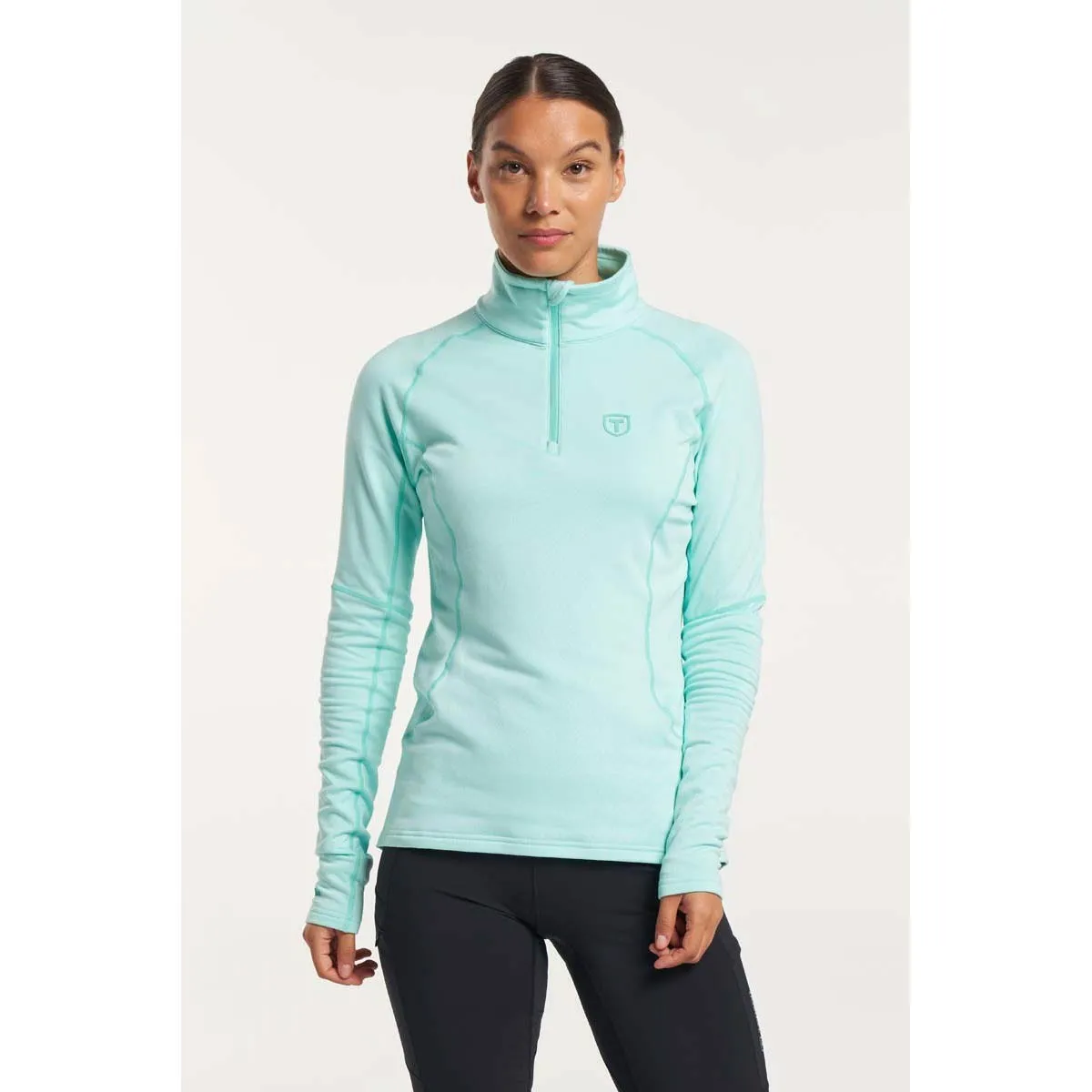 TENSON Txlite Half  Zip Women Light Turquoise | Women Outdoor Midlayers & Hoodies