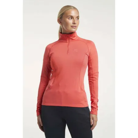 TENSON Txlite Half  Zip Women Coral | Дамски туристически полар с цип