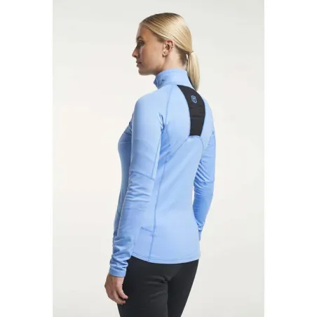 TENSON Txlite Half  Zip Women Light Blue | Women Outdoor Midlayers & Hoodies