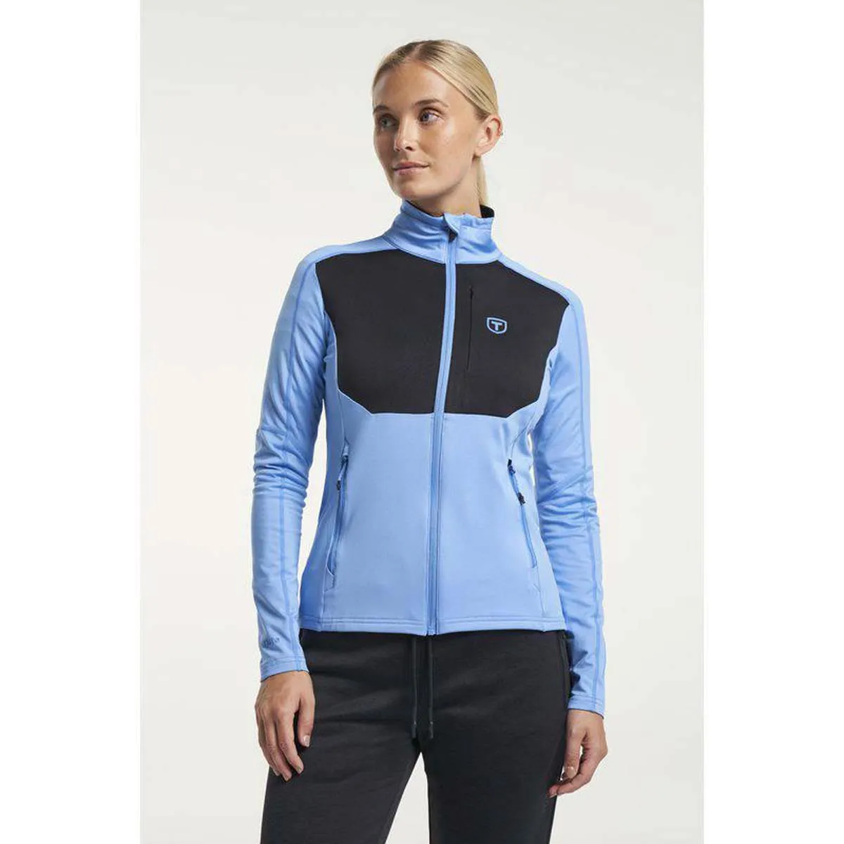 TENSON Txlite Full Zip Women Light Blue | Дамски туристически полар с цял цип