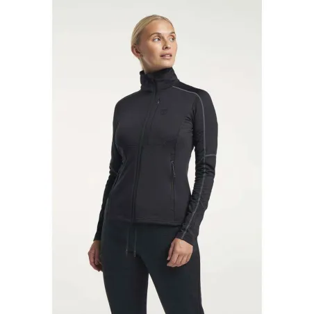 TENSON Txlite Full Zip Women Black | Дамски туристически полар с цял цип