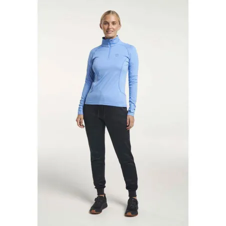 TENSON Txlite Half  Zip Women Light Blue | Women Outdoor Midlayers & Hoodies