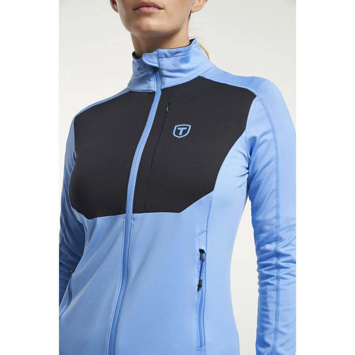 TENSON Txlite Full Zip Women Light Blue | Women Outdoor Midlayers & Hoodies