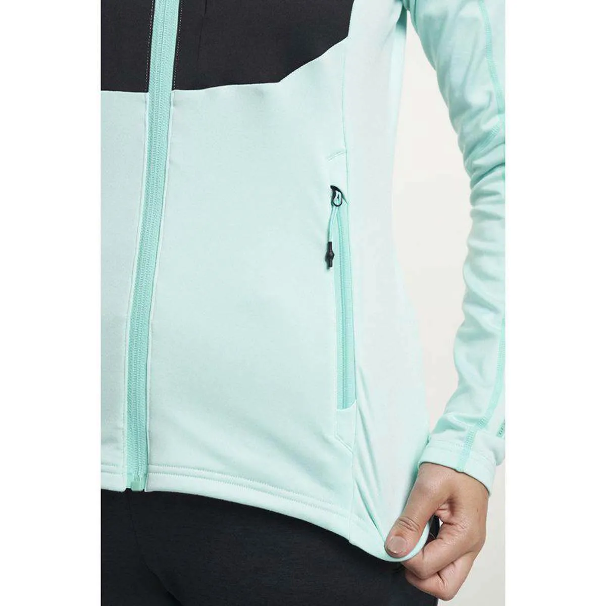 TENSON Txlite Full Zip Women Light Turquoise | Women Outdoor Midlayers & Hoodies