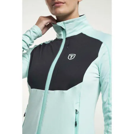 TENSON Txlite Full Zip Women Light Turquoise | Women Outdoor Midlayers & Hoodies