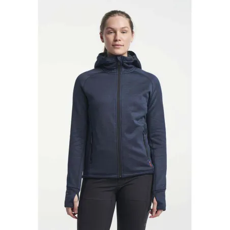 TENSON Txlite Midlayer Hoodie Zip Women Dark Blue | Women Outdoor Midlayers & Hoodies