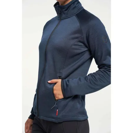 TENSON Txlite Midlayer Zip Woman Dark Blue | Women Outdoor Midlayers & Hoodies