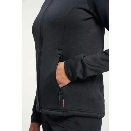 TENSON Txlite Midlayer Zip Woman Black | Women Outdoor Midlayers & Hoodies