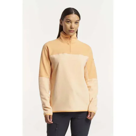 TENSON Himalaya Half Zip Fleece Women Apricot | Дамски туристически полар с цип