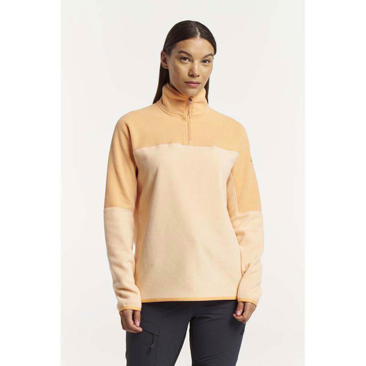 TENSON Himalaya Half Zip Fleece Women Apricot | Дамски туристически полар с цип