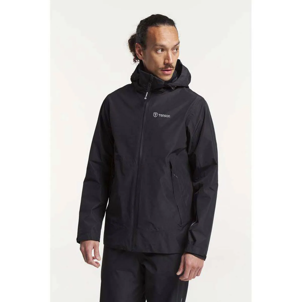 TENSON Winga Rain Jacket Men Black | Мъжко туристическо яке