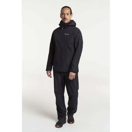 TENSON Winga Rain Jacket Men Black | Мъжко туристическо яке