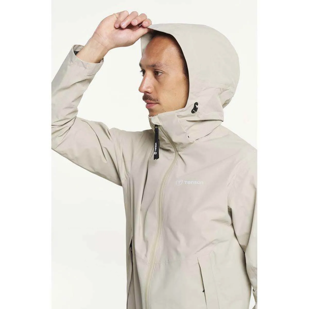 TENSON Winga Rain Jacket Men Sand | Мъжко туристическо яке
