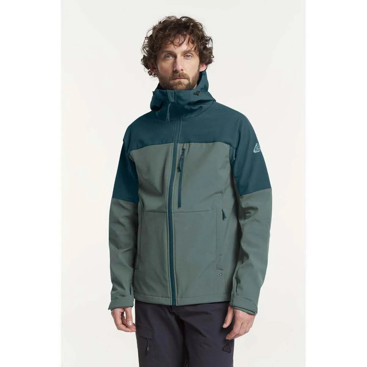 TENSON Himalaya Softshell Stretch Jacket Men Dark Green | Мъжко туристическо яке